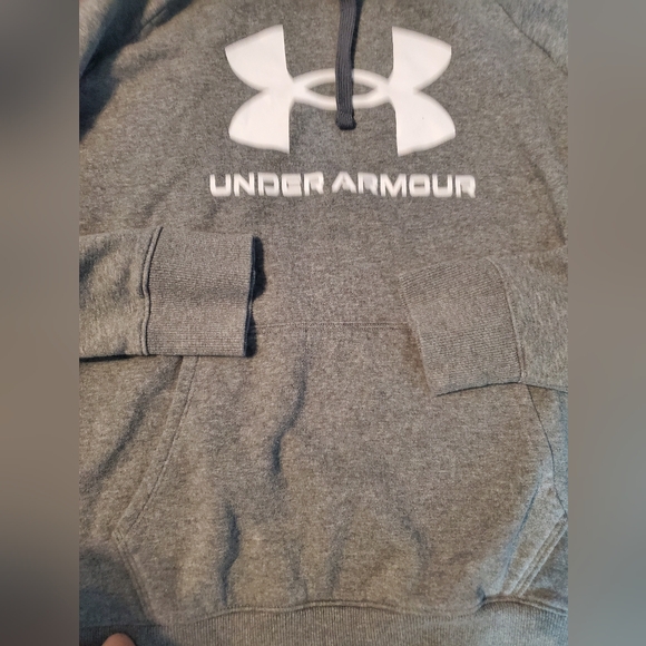 Grey Under Armour Hoodie - Picture 3 of 5